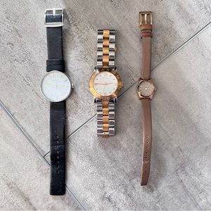 Lot of 3 Marc by Marc Jacobs authentic watches WORK